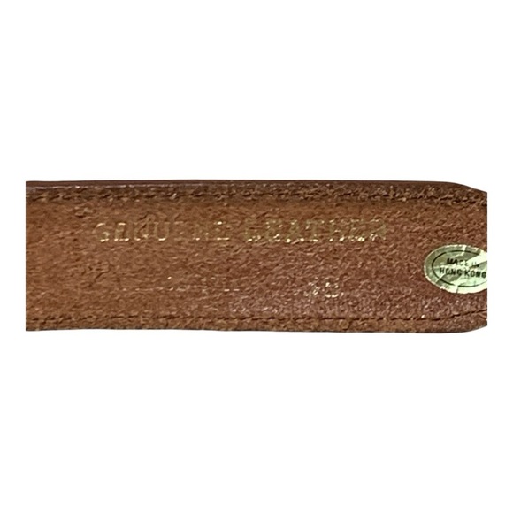 Women’s Thin Tooled Leather Western Core Belt Size 38” - Picture 4 of 4